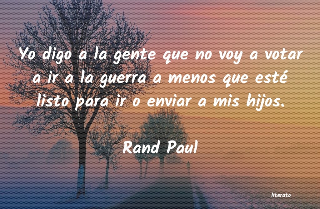 Frases de Rand Paul