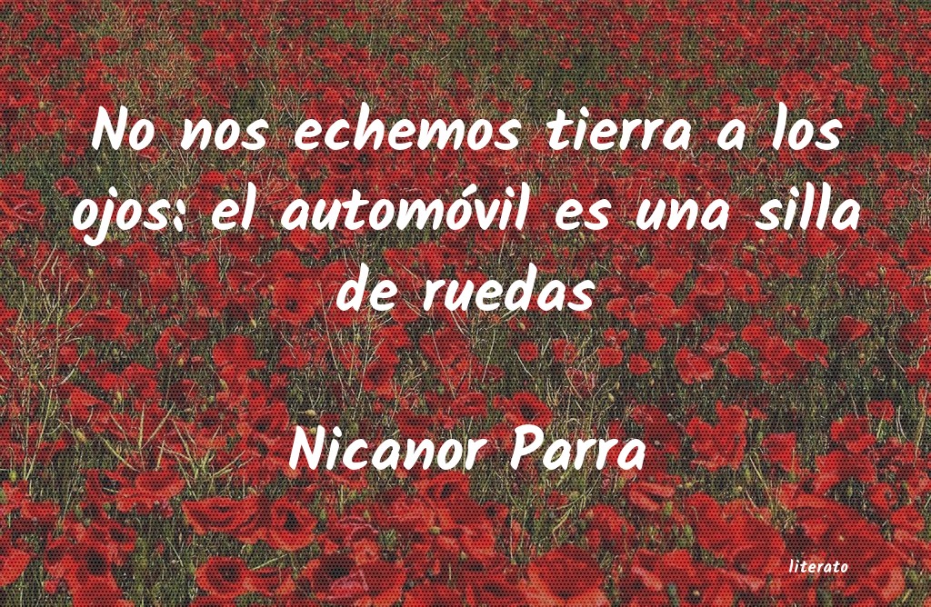 Frases de Nicanor Parra