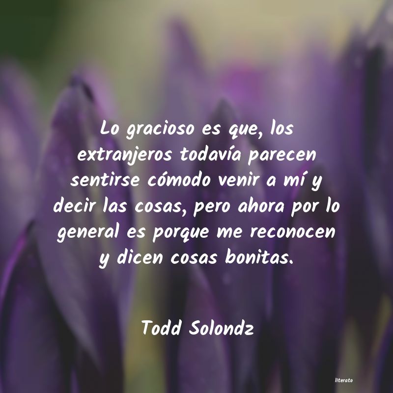 Frases de Todd Solondz