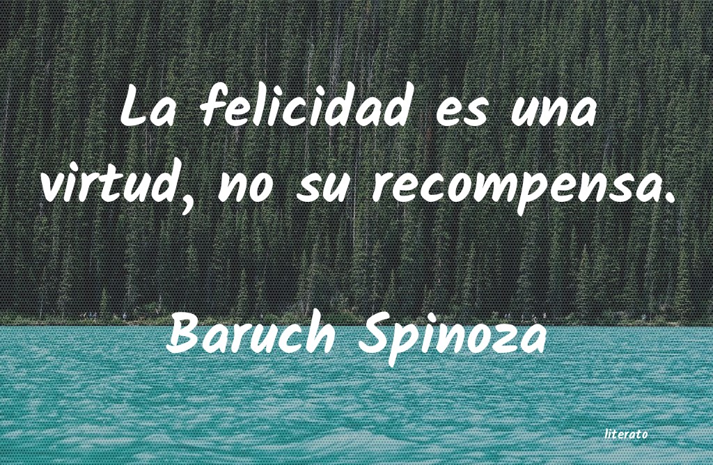 frases de Baruch Spinoza