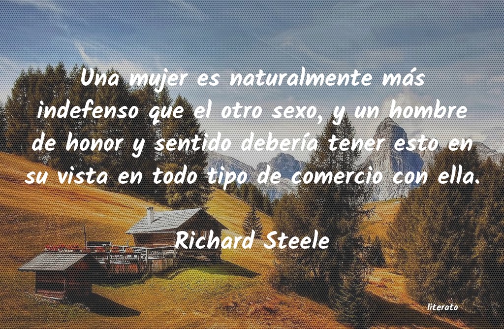 Frases de Richard Steele