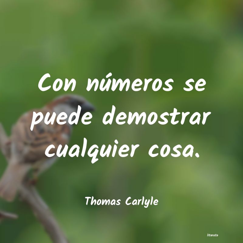 Frases de Thomas Carlyle