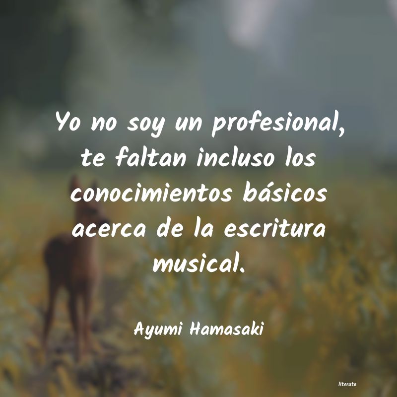 Frases de Ayumi Hamasaki