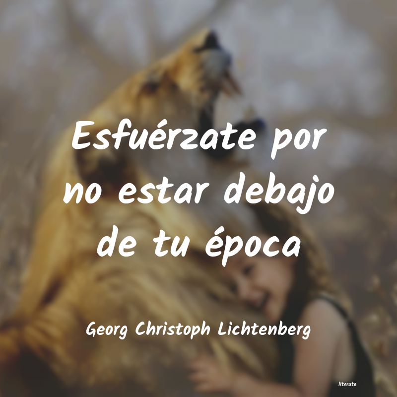 frases de Georg Christoph Lichtenberg