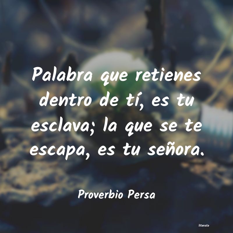 Frases de Proverbio Persa