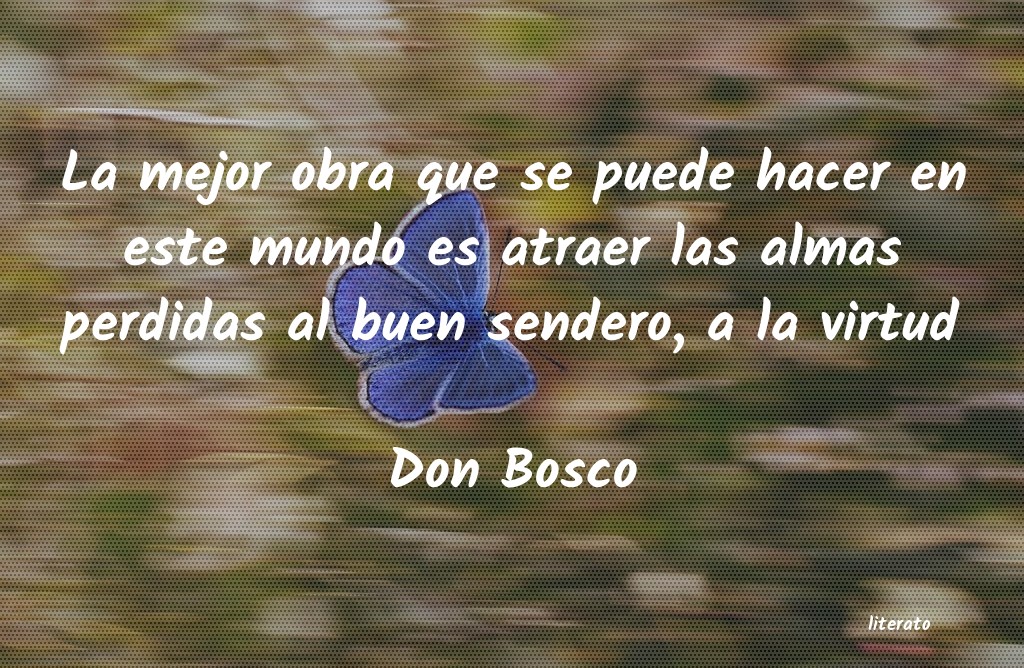 Frases de Don Bosco