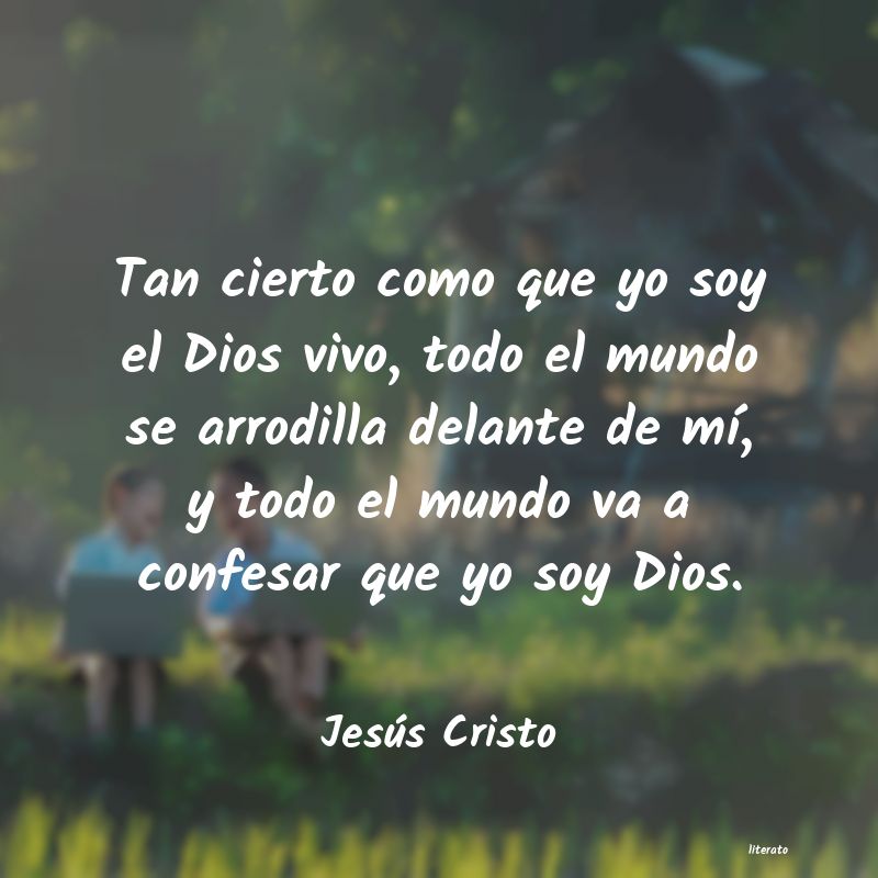 Frases de Jesús Cristo