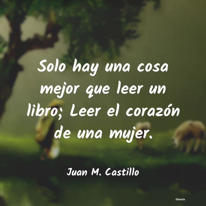 Frases de Juan M. Castillo