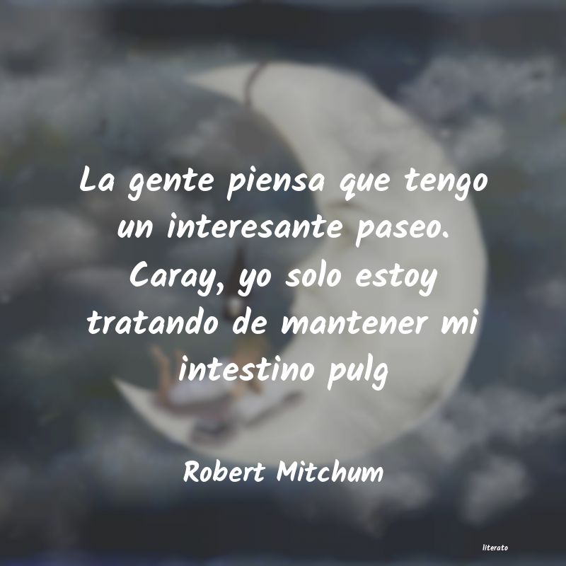 frases de Robert Mitchum