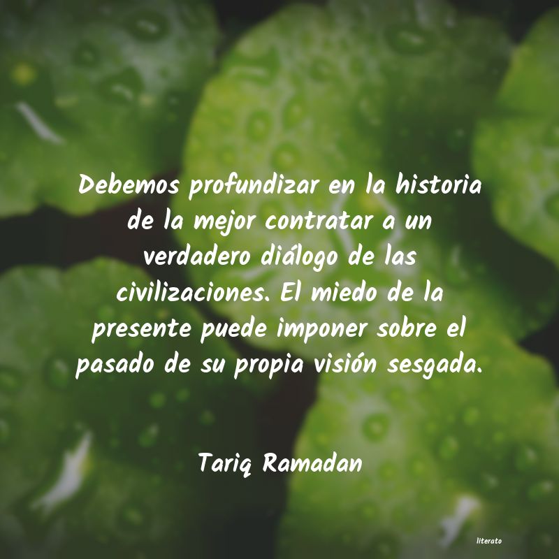 frases de Tariq Ramadan