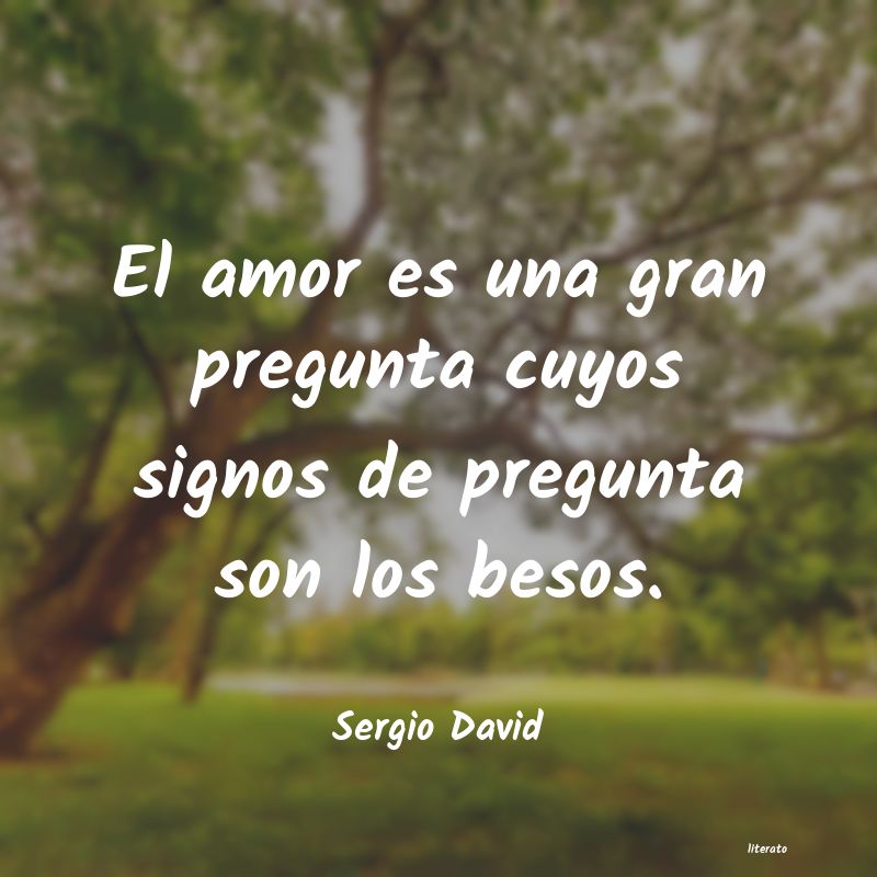 Frases de Sergio David