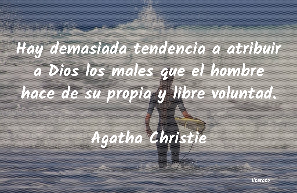 frases de Agatha Christie