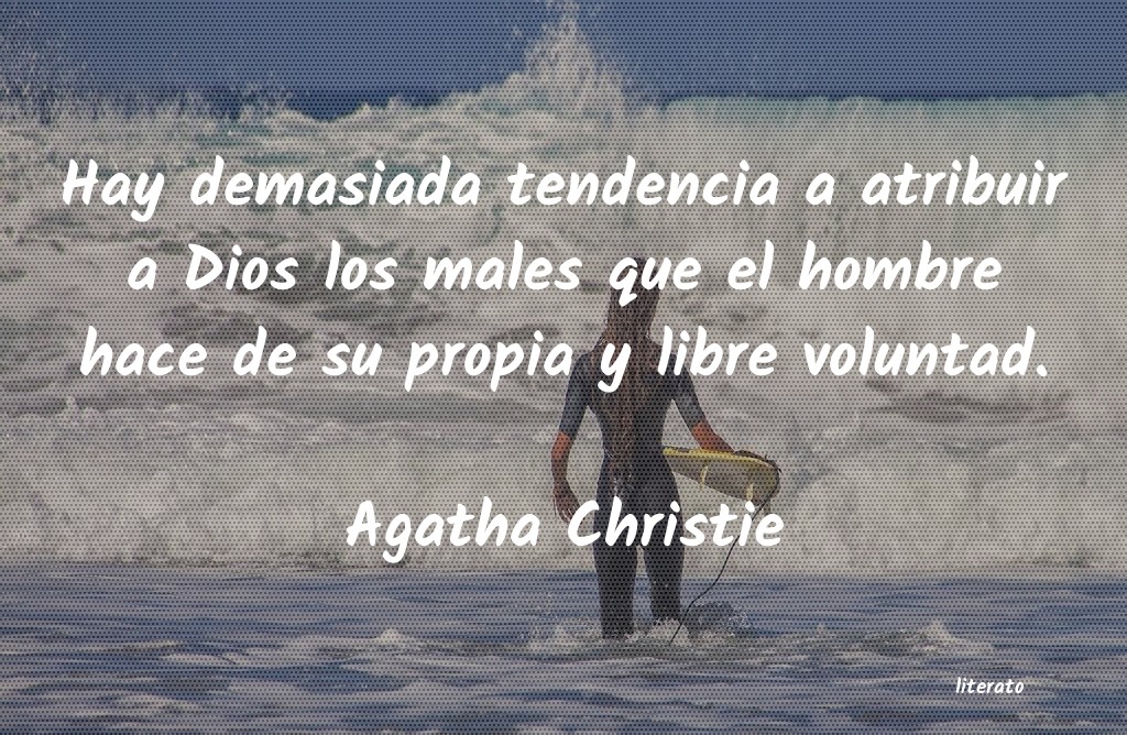 Frases de Agatha Christie