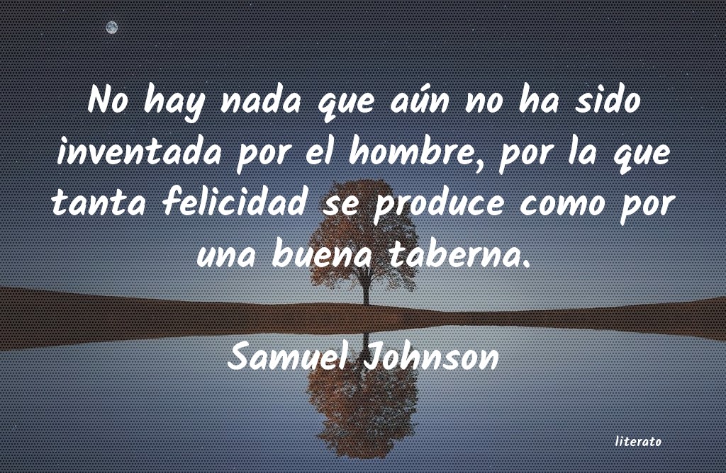 Frases de Samuel Johnson