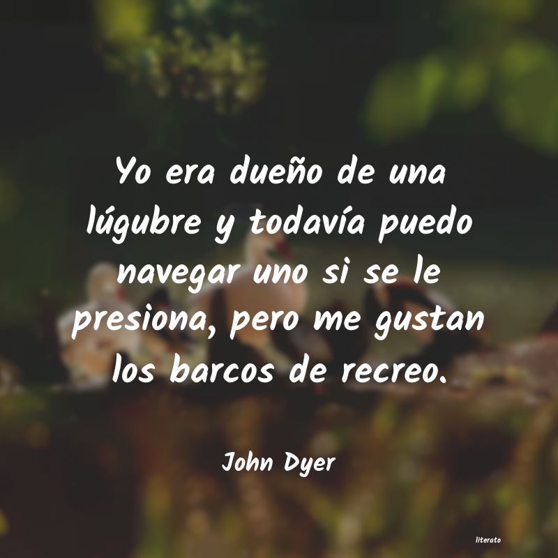 frases de John Dyer