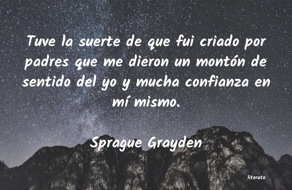 Frases de Sprague Grayden