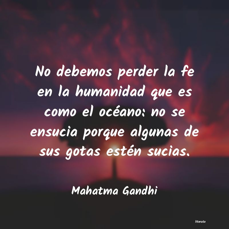 frases de Mahatma Gandhi