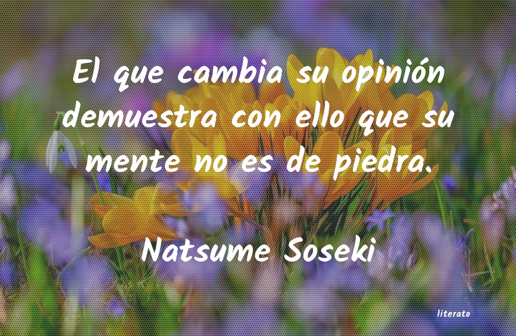 frases de Natsume Soseki