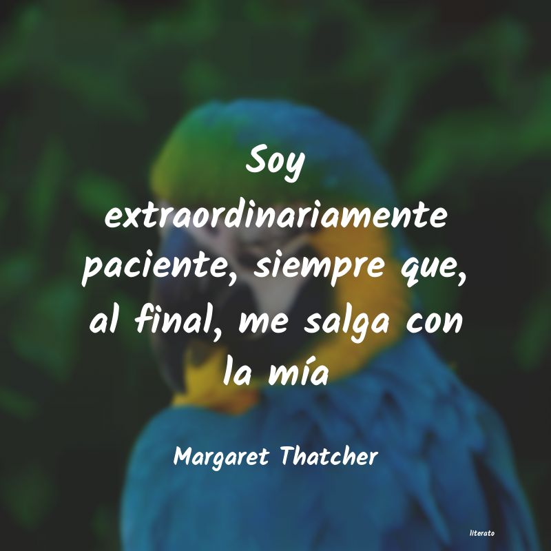 frases de Margaret Thatcher