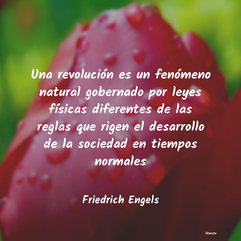 Frases de Friedrich Engels