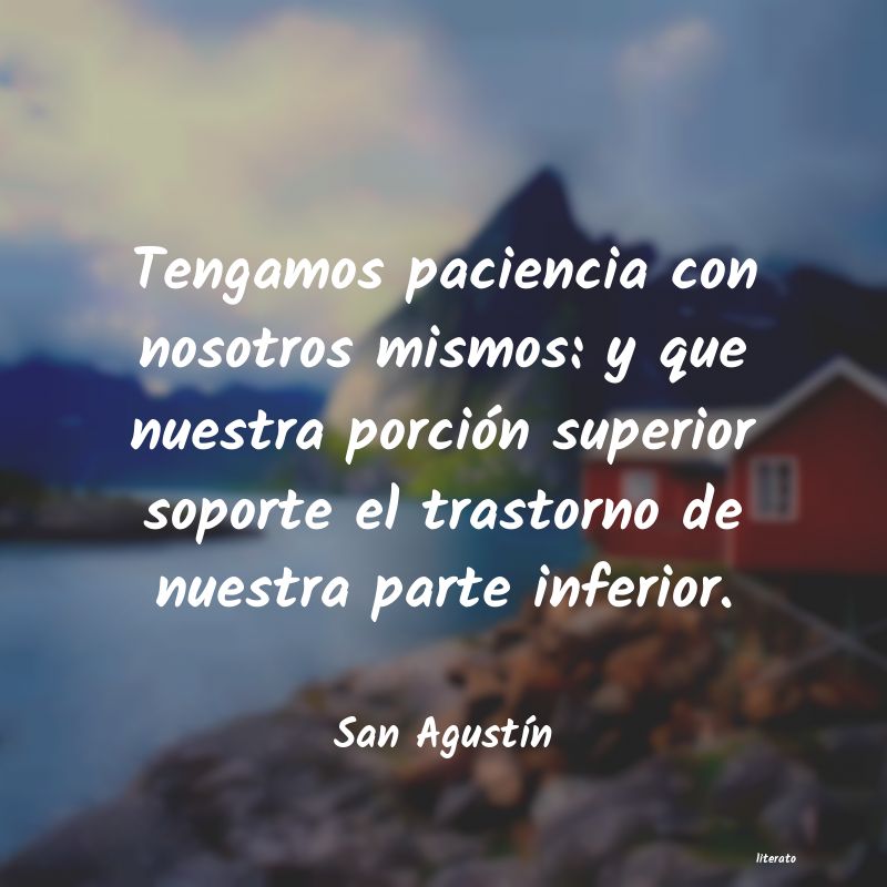 Frases de San Agustín