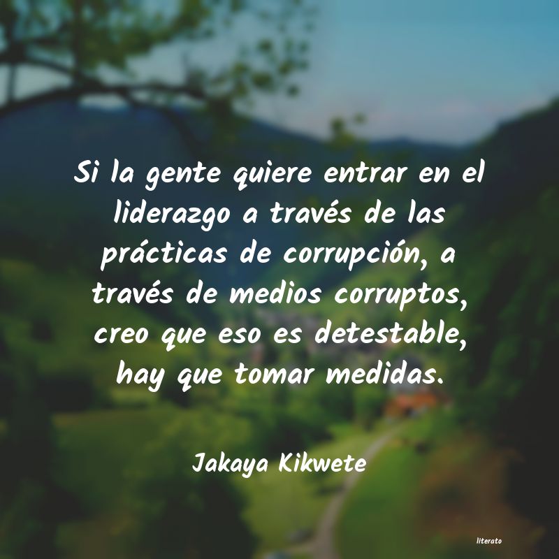 frases de Jakaya Kikwete