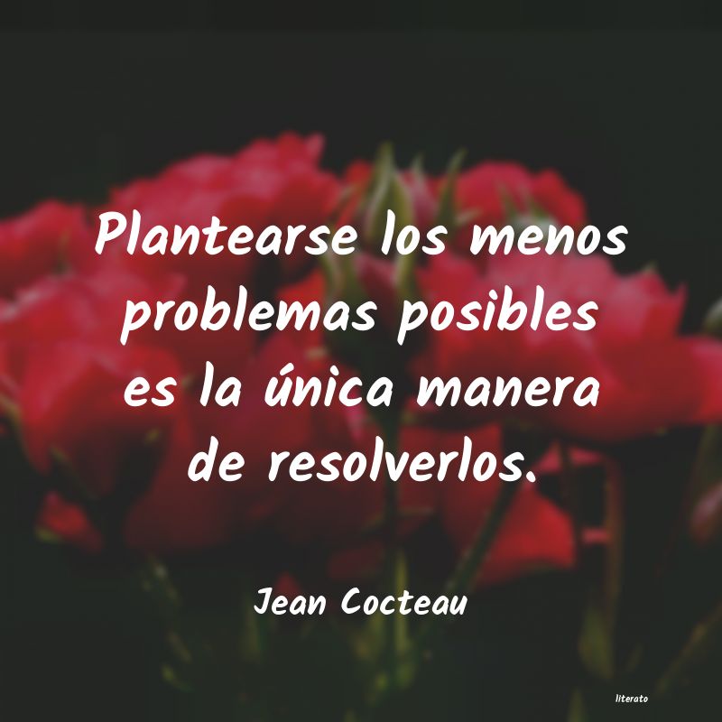 Frases de Jean Cocteau