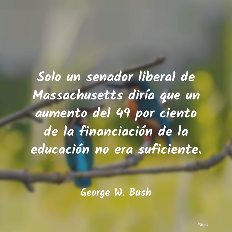 frases de George W. Bush