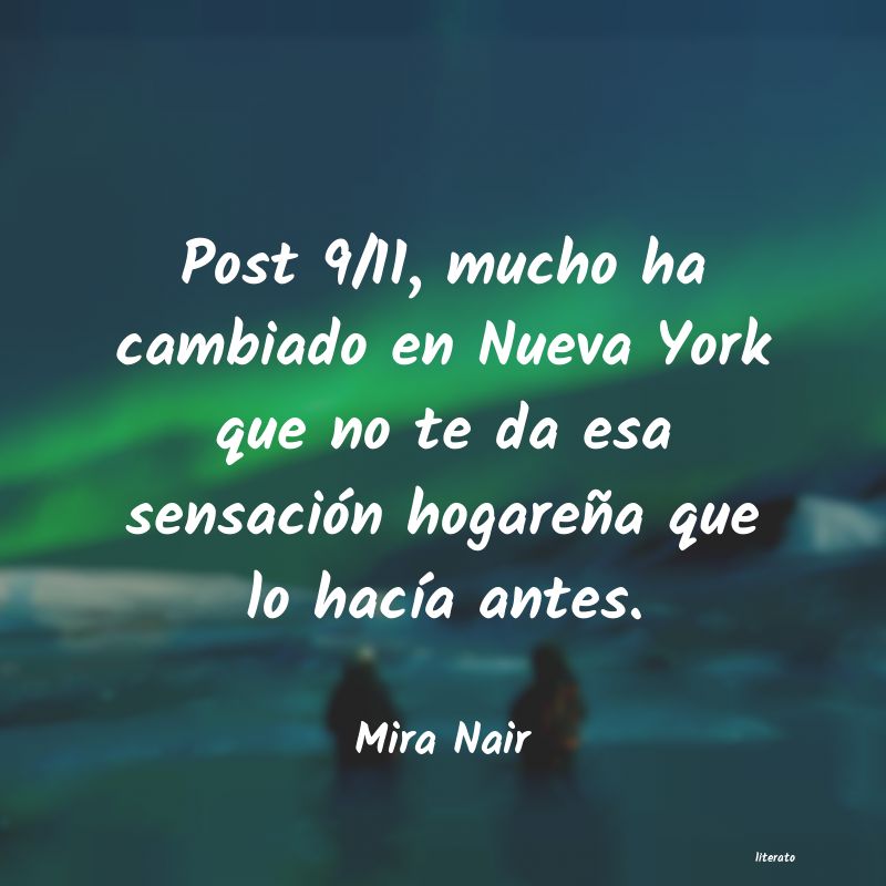 frases de Mira Nair