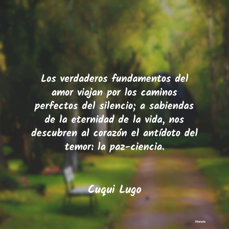 frases de Cuqui Lugo