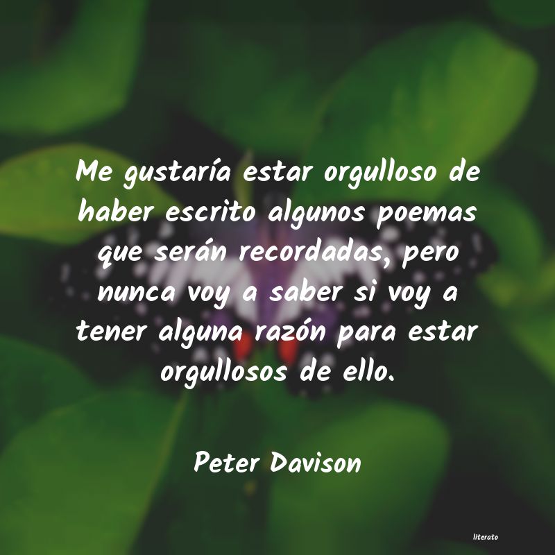 Frases de Peter Davison