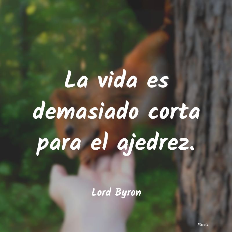 Frases de Lord Byron