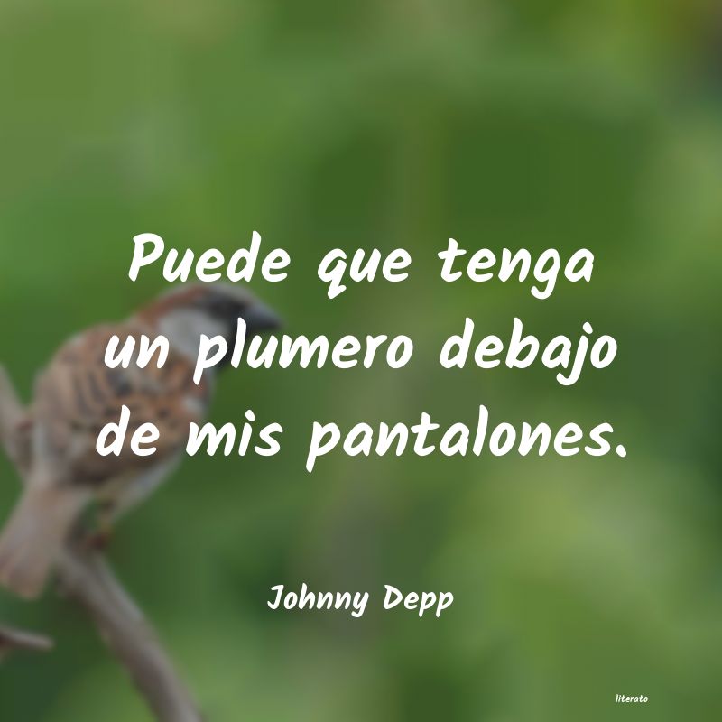 frases de Johnny Depp