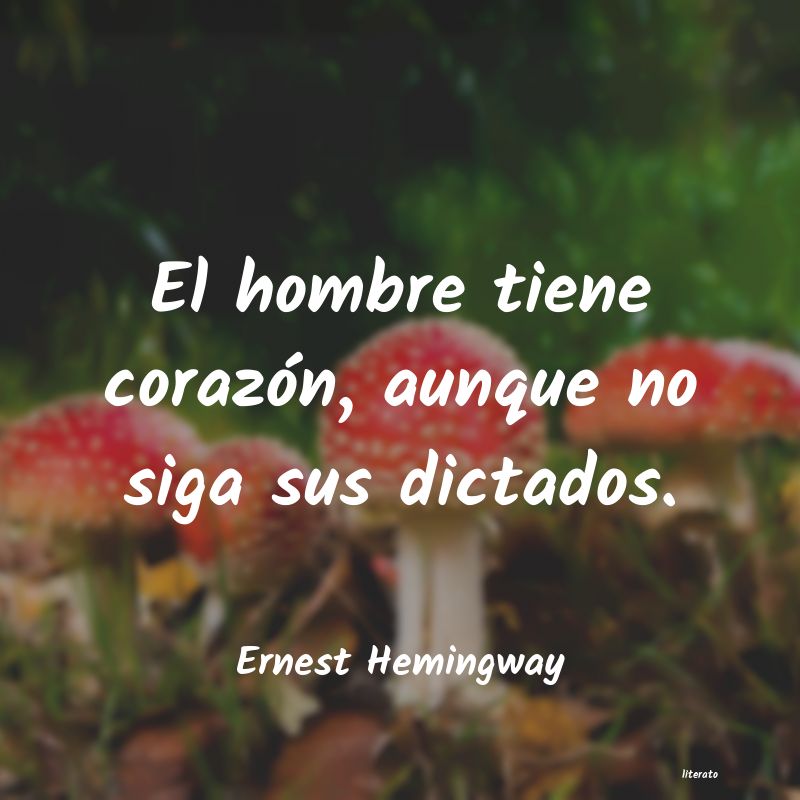 Frases de Ernest Hemingway