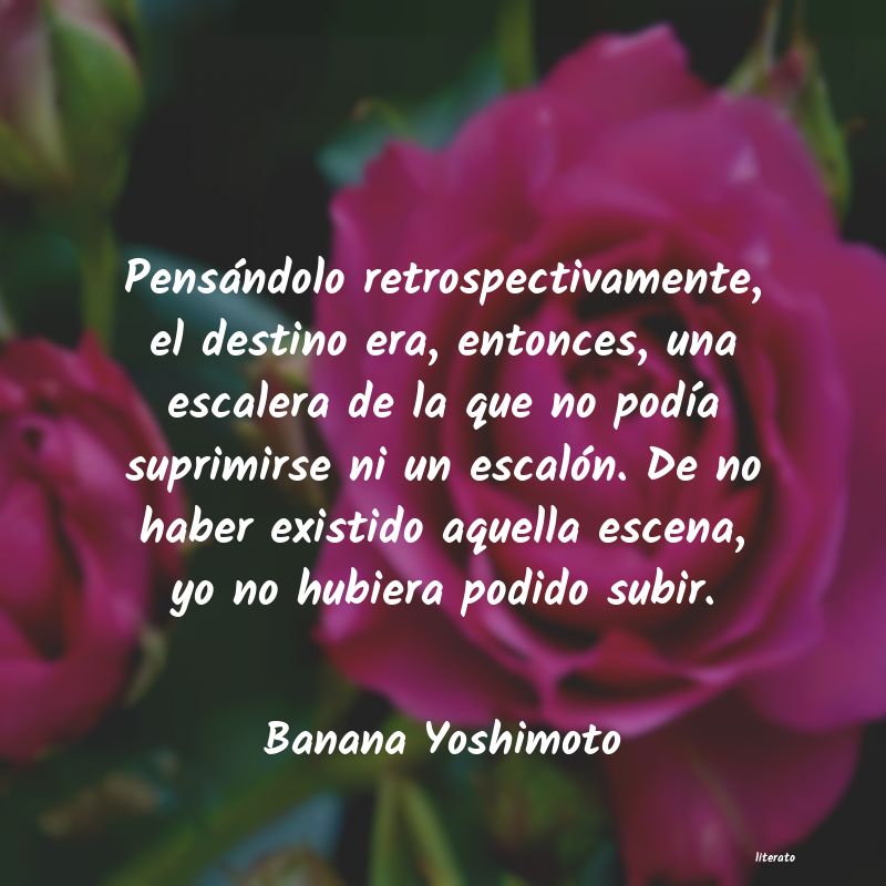 frases de Banana Yoshimoto
