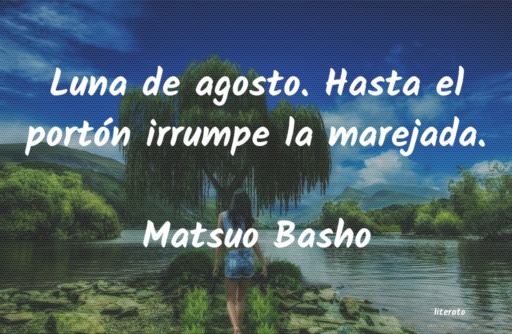 Frases de Matsuo Basho