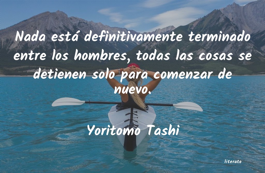 frases de Yoritomo Tashi