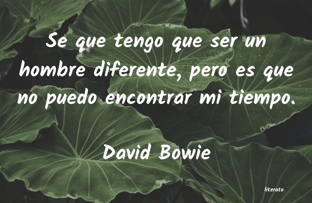 Frases de David Bowie