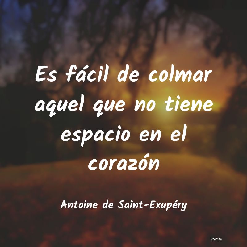 Frases de Antoine de Saint-Exupéry