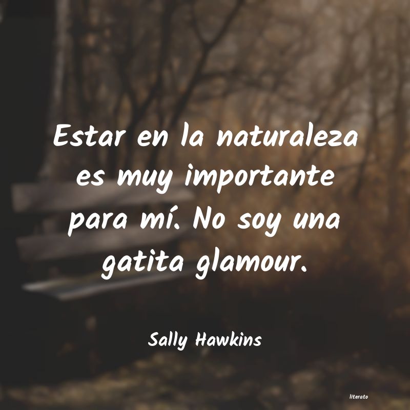 frases de Sally Hawkins