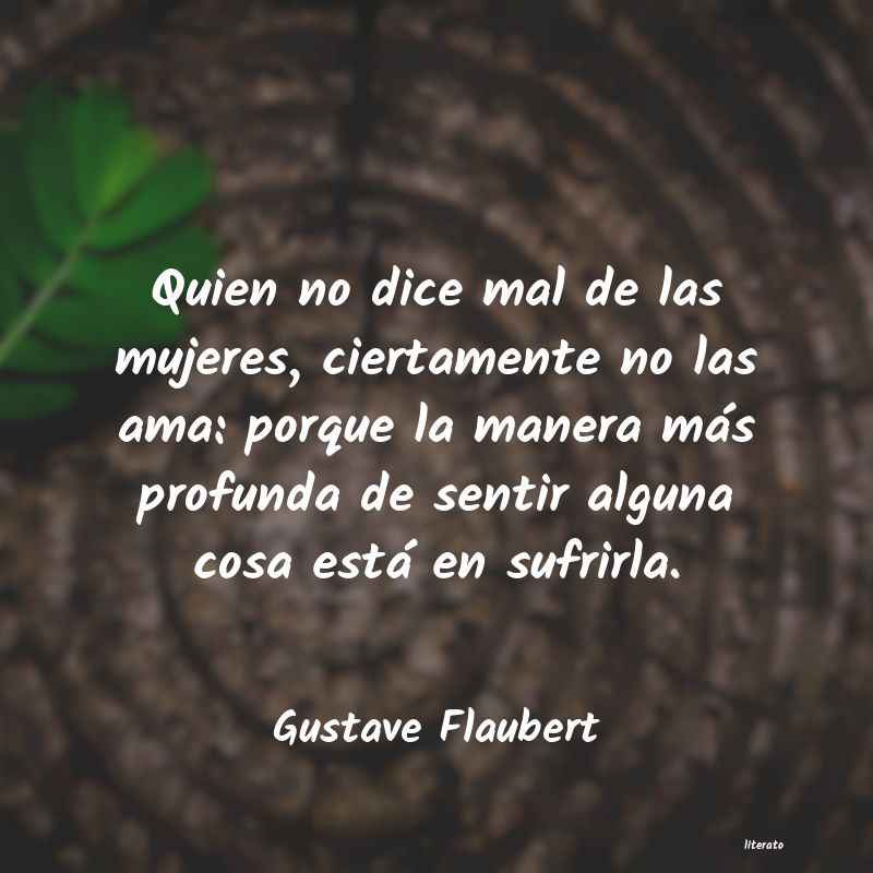 Frases de Gustave Flaubert