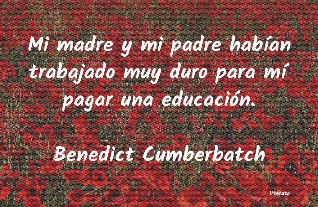 Frases de Benedict Cumberbatch