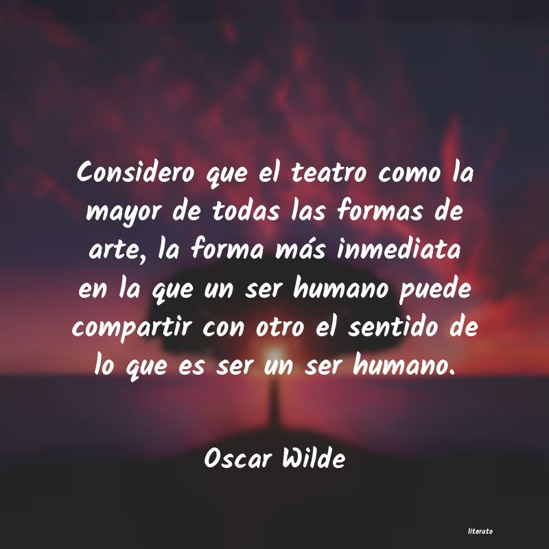 frases de Oscar Wilde