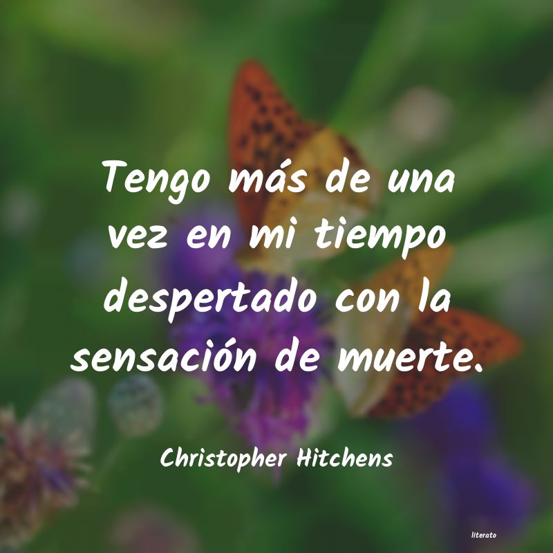 Frases de Christopher Hitchens