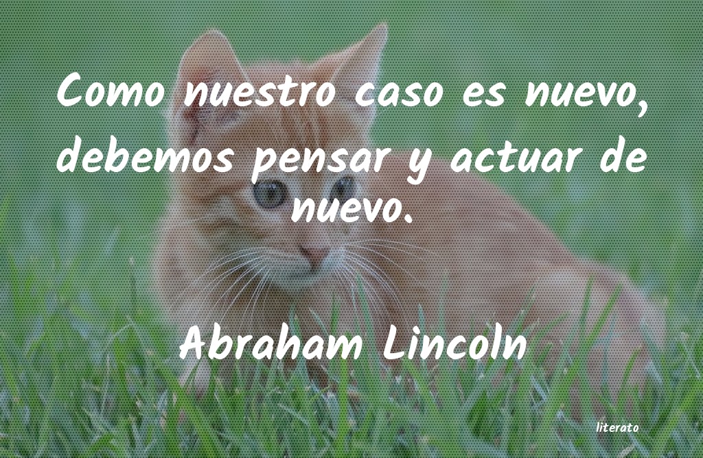 Frases de Abraham Lincoln