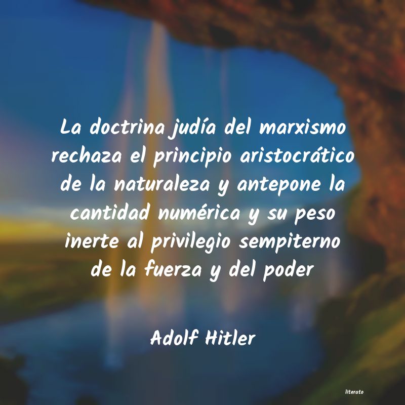 frases de Adolf Hitler
