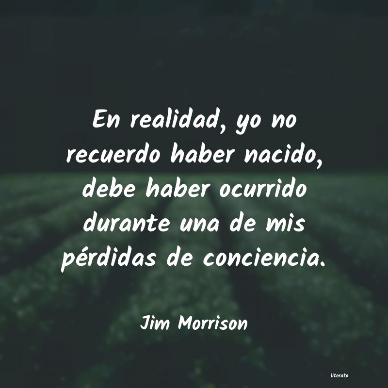 Frases de Jim Morrison