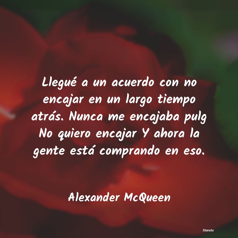 frases de Alexander McQueen