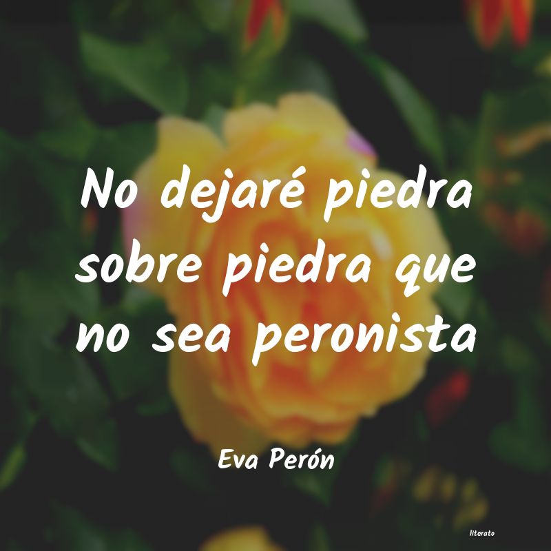 Frases de Eva Perón