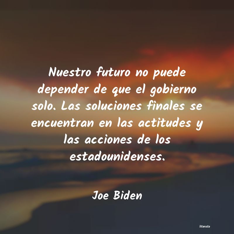 Frases de Joe Biden